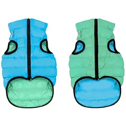 Курточка для тварин Airy Vest Lumi двостороння M 40 м'ятно-блакитна (2251)