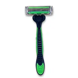 Одноразові станки Gillette Blue3 Sensitive 9+3 12 штук 3 леза з алое для чутливої шкіри - мініатюра 8