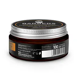 Крем для гоління зі зволожуючим ефектом Orange-Amber Barbers 100 мл - мініатюра 4