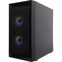 Корпус 1stPlayer BS-2-BK-3F1 Black [134425] - мініатюра 3