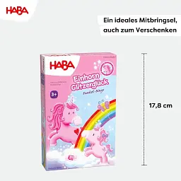 Дитяча настільна гра Блискуче Бінго HABA Єдиноріг Блискітки Удачі Funkel-Bingo 2–4 гравці від 3 років (SKU-209) - мініатюра 7