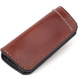 Чоловіча шкіряна ключниця GRANDE PELLE 3,5х9 см acs0025846