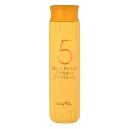 Шампунь протеїновий для пошкодженого волосся 5 Salon Protein Perfume Shampoo Masil 300 мл