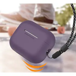 Чохол AhaStyle Colorful Silicone Case для AirPods Pro 2 Dark Purple [CP-187-2-C-DP] [133835] - мініатюра 6
