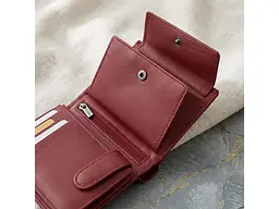 Жіноче портмоне натуральна шкіра Cortina 5031 rosso Червоне 9,5x12,5 см TONY PEROTTI acs0032529 - мініатюра 9