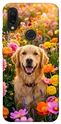 TPU чохол Demsky Flowery labrador для Xiaomi Redmi 7