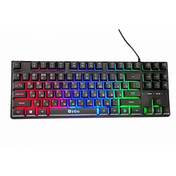 Клавіатура провідна ігрова для пк з кольоровим підсвічуванням USB Intro DX750 - мініатюра 2