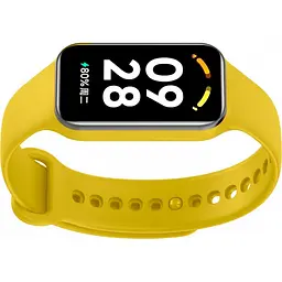 Ремінець ArmorStandart Silicone для Mi Band 8 Active / Redmi Smart Band 2 Yellow [ARM74002] [103391] - мініатюра 4