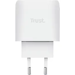 Зарядний пристрій мережевий Trust Maxo 45Вт, GaN, USB-C PD/PPS, білий - мініатюра 4