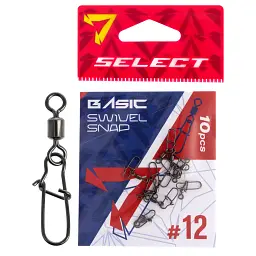 Вертлюжок з застібкою Select Basic Swivel Snap #12 (10 шт/уп)
