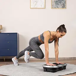 Вібраційна платформа Gymtek XP500 сріблястий - мініатюра 6