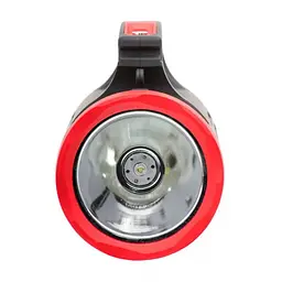 Ліхтар акумуляторний ручний з виносною сонячною панеллю виносні 2 led лампи 1 LED 5 W + 22 SMD - мініатюра 6