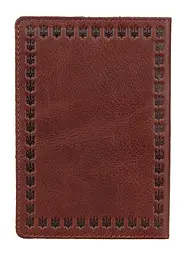 Шкіряна обкладинка на паспорт SHVIGEL 9,5х13,5 см acs0015141 - мініатюра 2