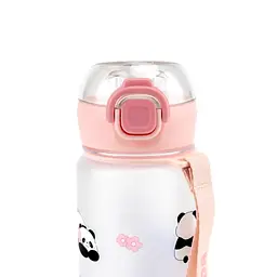 Пляшка для води Panda Bottle 480 Elisey мл Рожева (9218-006) - мініатюра 3