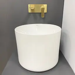 Умивальник VBI Levanto white накладний підвісний VBI-016600, Білий - мініатюра 2