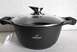 Набір посуду Bohmann BH 60-08 black 8 предметів - мініатюра 6