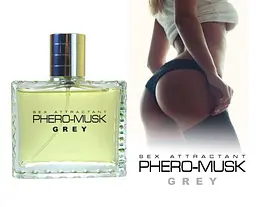 Парфуми з феромонами чоловічі Aurora Phero-Musk Grey, 100 мл - мініатюра 3