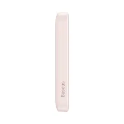 Магнітний портативний павербанк з бездротовою зарядкою Baseus Magnetic 20 W 6000 mAh для iPhone рожевий - мініатюра 8