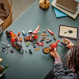 Конструктор LEGO Ninjago Бойова машина ніндзя 561 деталь (71844) - мініатюра 12