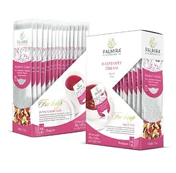 Чай Palmira Малинова мрія  (Raspberry Dream), 12 шт/уп
