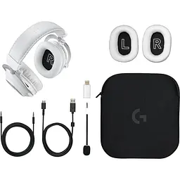 Ігрова гарнітура Logitech G Pro X 2 Lightspeed Wireless White (981-001269) - мініатюра 6