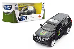 Іграшкова машинка позашляховик Toyota Land Cruiser Prado Шеврони Героїв 110 ОМБР TechnoDrive 250359M
