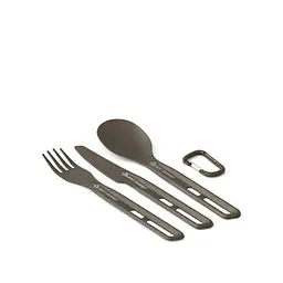 Набір столових приладів Sea to Summit Frontier UL Cutlery Set, 3 предмети Темно-сірий - мініатюра 3