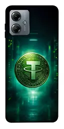 TPU чохол Demsky Usdt для Motorola Moto G14