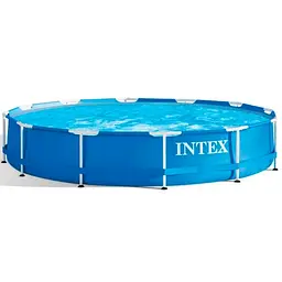 Великий басейн Intex з насосом і фільтром 366x76 Garden Frame