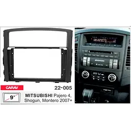 Перехідна рамка Mitsubishi Pajero Carav 22-005 - мініатюра 5