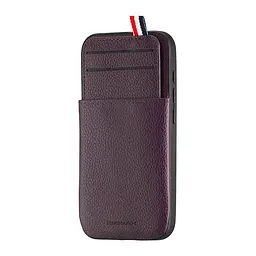 Чохол Jinduka Leather Pocket iPhone 15 Pro Purple - мініатюра 4