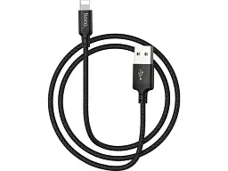 Кабель Hoco X14 Times speed USB Type-A to Lightning 2m Black (6957531062882) - мініатюра 2