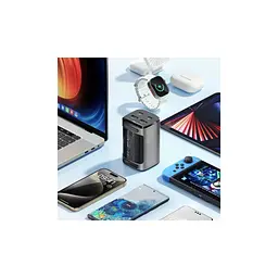 Зарядний пристрій Essager 2xUSB-C + 2xUSB 67 Вт GaN (ECT2AC-JYB0G-Z) - мініатюра 5