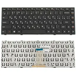 Клавіатура для ноутбука LENOVO (G40-30 G40-45 G40-70 Z40-70 Z40-75 Flex 2-14) rus чорний чорний frame