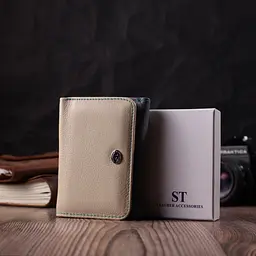 Жіночий шкіряний гаманець ST Leather 11,3х8,5х2 см acs0028431 - мініатюра 8