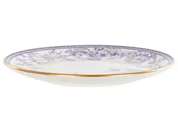 Тарілка Alba ceramics Butterfly, 26 см, біла з синім (769-007) - мініатюра 2