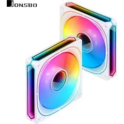 Кулер до корпусу JONSBO (FR-505W ARGB White) - мініатюра 3