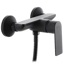 Змішувач для душу Haiba Alex 003 black HB3924 Чорний матовий