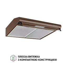 Витяжка плоска Perfelli PL 5144 Dark BR LED - мініатюра 2