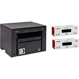 Багатофункціональний пристрій А4 ч/б Canon i-Sensys MF3010 + картриджи 2xCRG725 (5252B034AA)