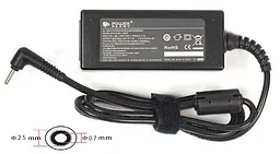 Блок живлення для ноутбуків PowerPlant ASUS 220V, 19V 40W 2.1A (2.5 x 0.7) (AS40F2507)