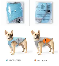 Літній охолоджувальний жилет для собак Derby Summer Dog Cooling Harness PA0360-2 Blue, 2XL - мініатюра 8