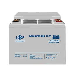 Акумулятор мультигелевий LPM-MG 12V - 40 Ah - мініатюра 2