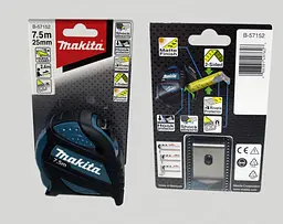 Рулетка вимірювальна 7.5 м Makita B-57152 - мініатюра 3