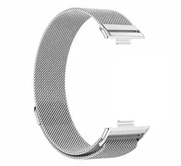Міланський сітчастий ремінець Primolux для годинника Huawei Watch Fit 3 Silver - мініатюра 2