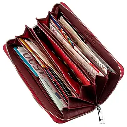 Жіночий шкіряний гаманець-клатч ST Leather 10х20 см acs0014731 - мініатюра 4