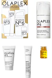 Набір для волосся Olaplex Smooth Your Style Hair Kit: еліксир 30 мл + сироватка 20 мл + крем 100 мл + олія 7.5 мл - мініатюра 6