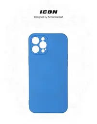 Чехол ArmorStandart ICON для Apple iPhone 12 Pro Max Camera cover Light Blue (ARM57504) - мініатюра 3
