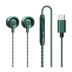 Навушники провідні Remax TYPE-C Wired Earphone for Music & Call RM-711a чорні - мініатюра 5