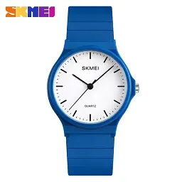 Наручний годинник жіночий Skmei 1419 Blue, 1419BU (18412) - мініатюра 4